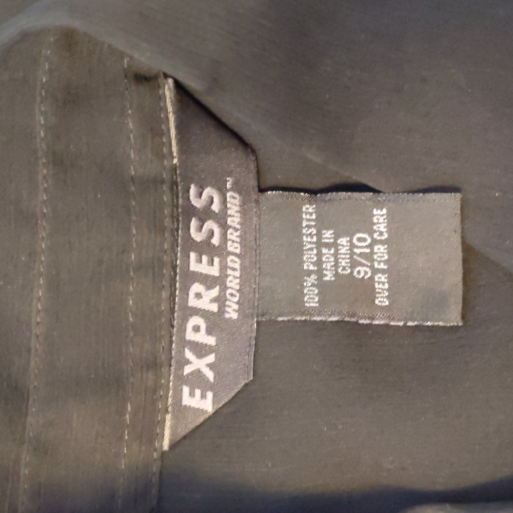 Express Sheer Button Down Blouse - image 5